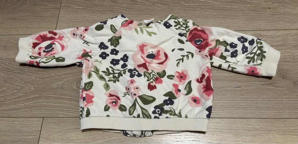 Bluza rozpinana w kwiatowy wzór H&M