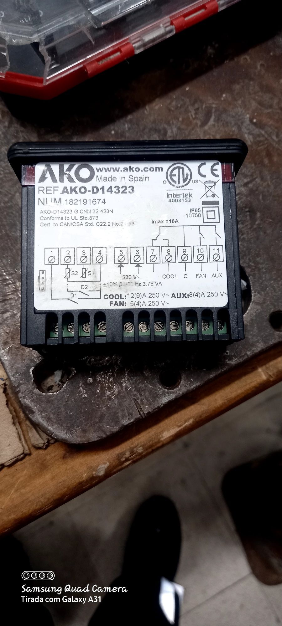 Controlador digital AKO 220V