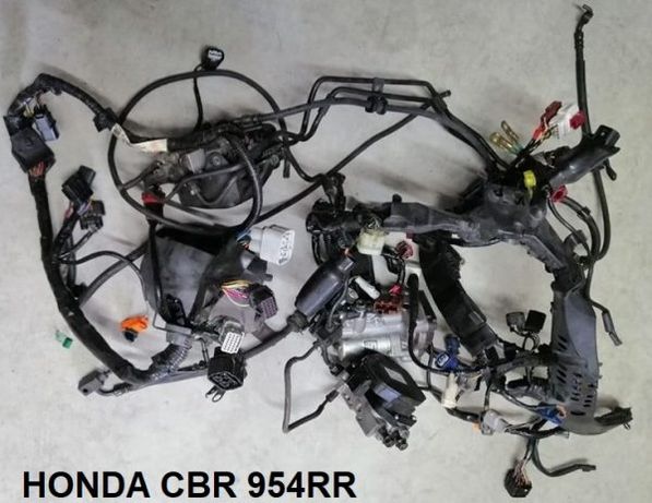 Honda CBR 954RR instalação eléctrica e corpo Abs