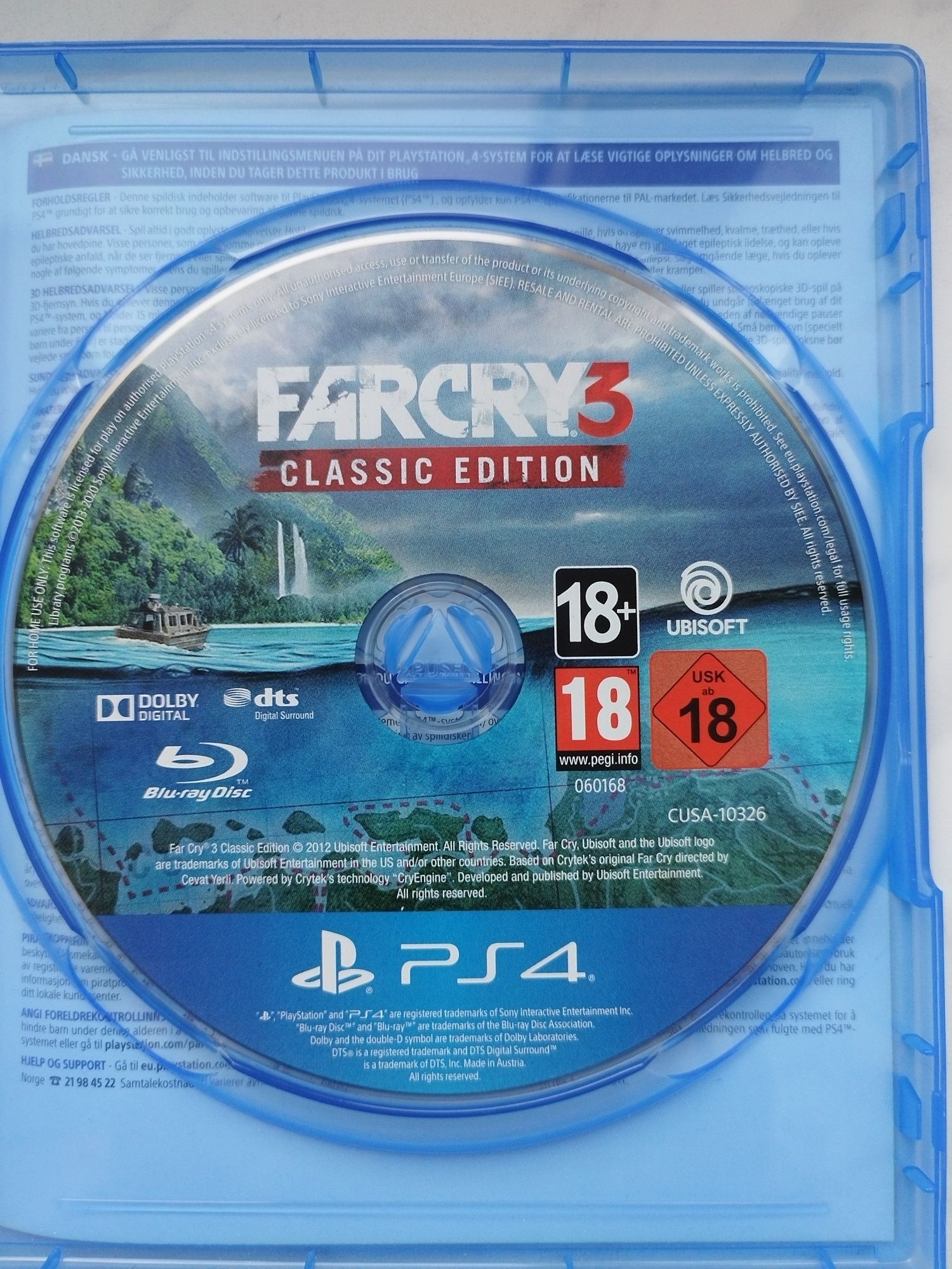 FAR CRY 3 .Gra na konsolę SONY PlayStation 4 / Slim / Pro.