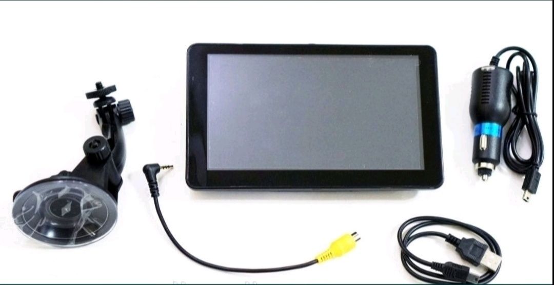 Автомобільний GPS навігатор з відеореєстратором G733DVR на андроїді 7"