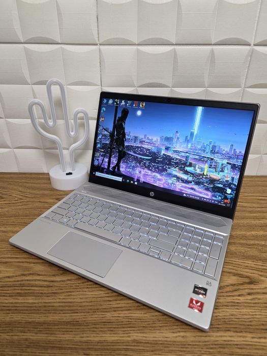 Мощный игровой HP Pavilion 2024г.— Ryzen 5, SSD 500GB, 16GB RAM