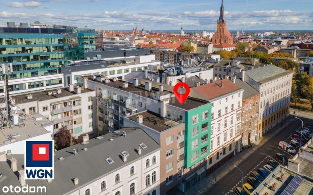 Mieszkanie z tarasem w centrum