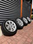 Felgi styling 394 225/50r17 5x120 z oponami zimowymi 4mm