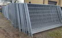Ogrodzenie budowlane tymczasowe panel ażurowy 3,5m x 2m 105mb panel