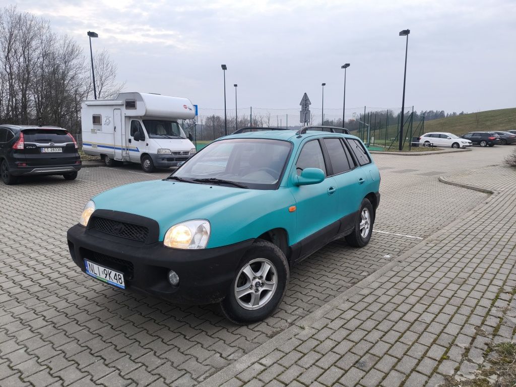 Hyundai Santa Fe 2,7 V6 benzyna+gaz 4x4 Automat