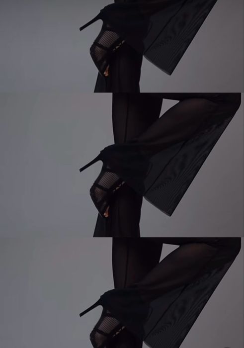 Craze штани в сітку кльош для танців hight heels прозорі з шортиками