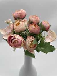 Mini Bukiet Róży Herbacianej Kolor Różowy