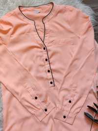 Elegancka pastelowa koszula, bluzka w kolorze morelowym S Vero Moda