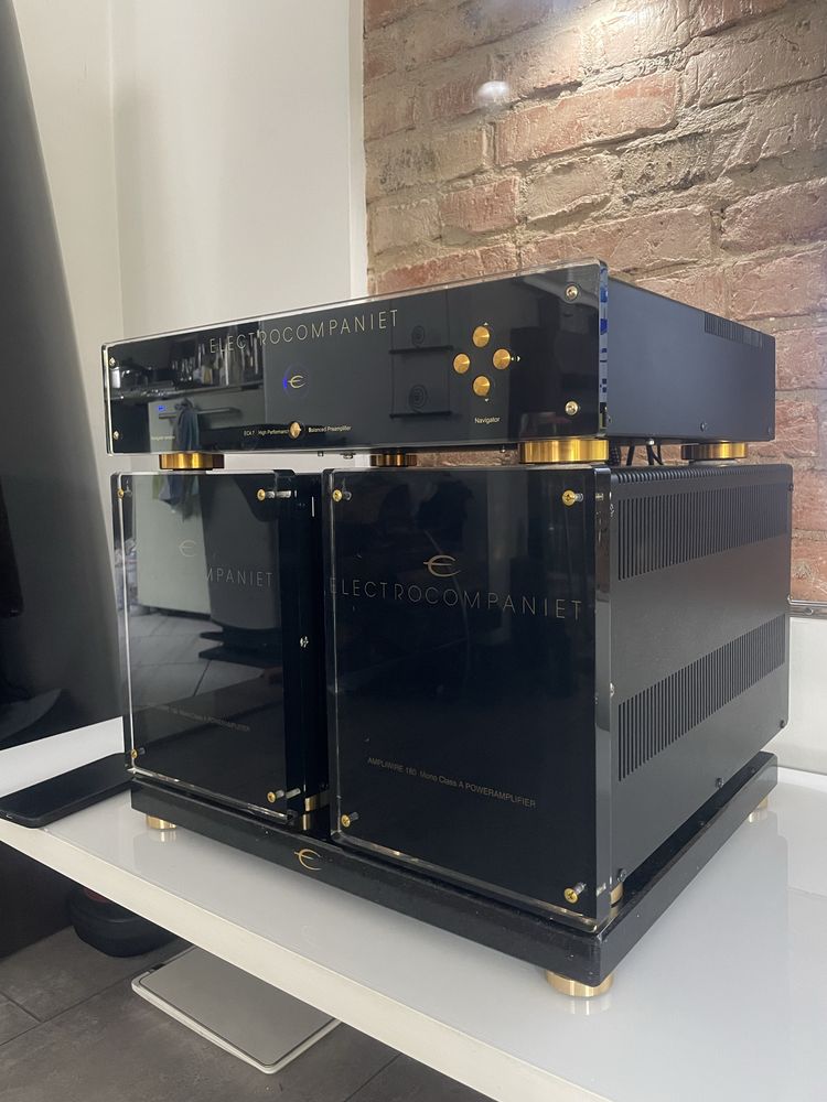 Electrocompaniet AW 180 2 monobloki +dedykowany przedwzmacniacz Ec 4,7