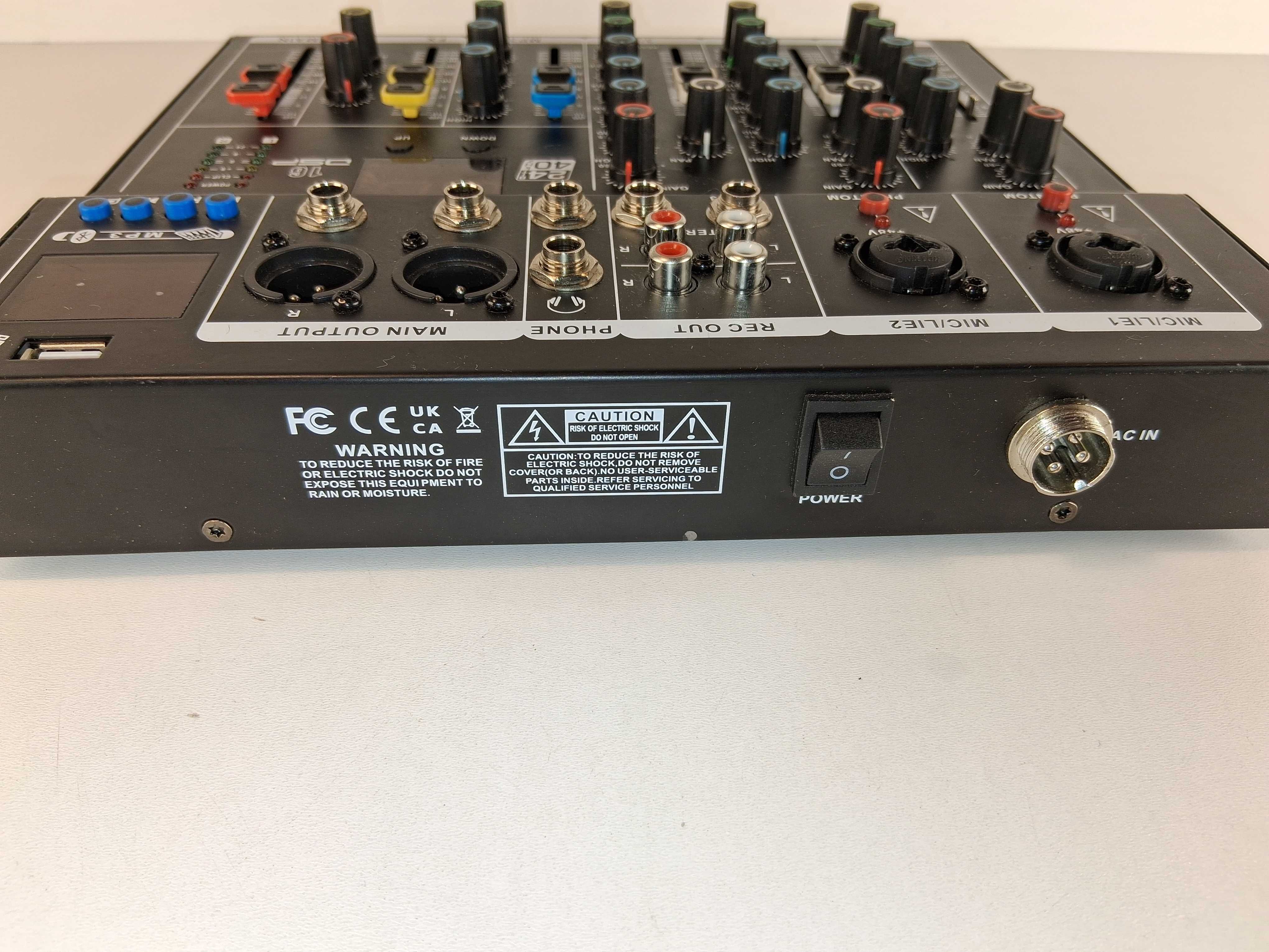 C080 Mikser Audio Weymic F4-PRO 4-Kanałowy USB BT DSP MP3