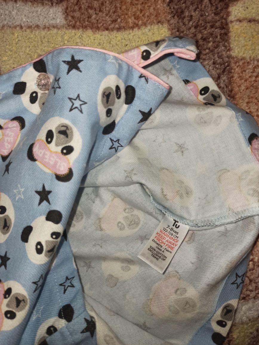 Nowa. Koszula nocna TU Panda r 122/128 (6-8 lat)