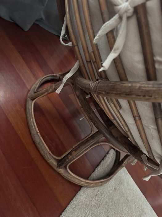 Cadeirão bambu grande