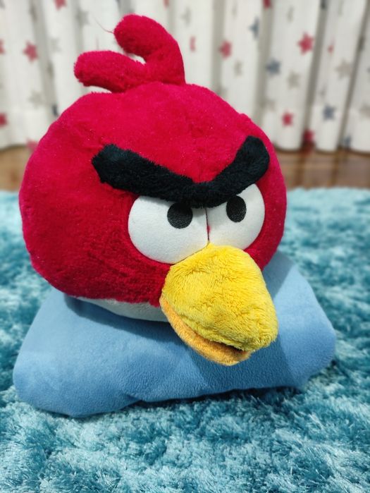 Boneco peluche Angry Birds Red