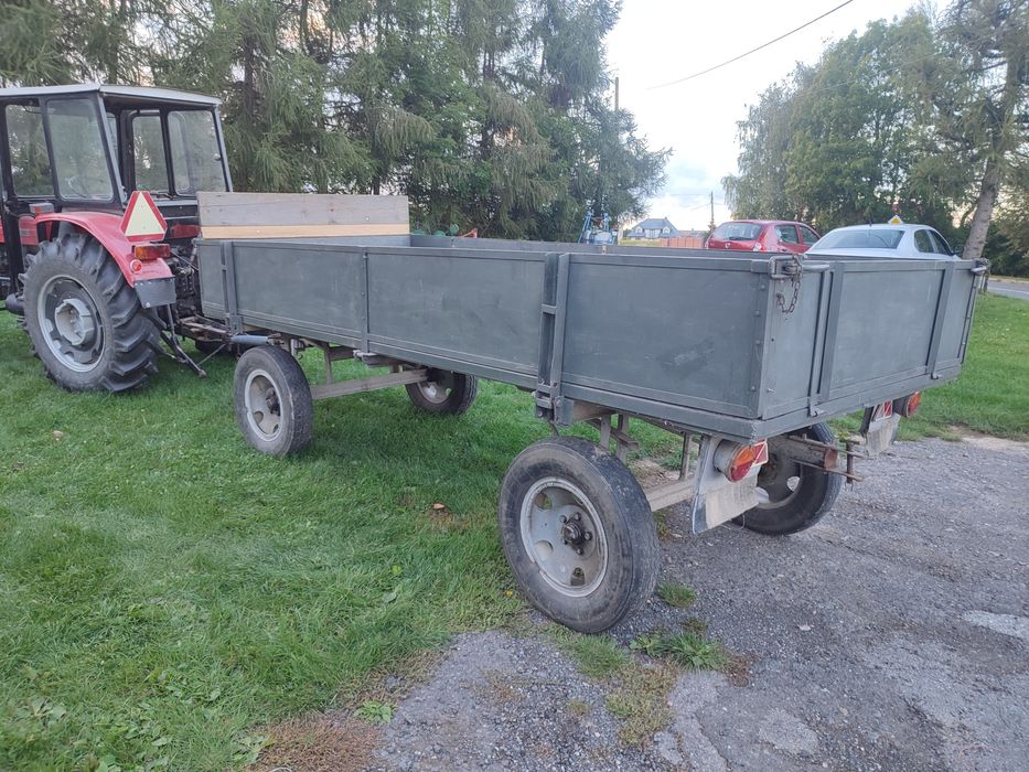 Przyczepa 2 osiowa wóz