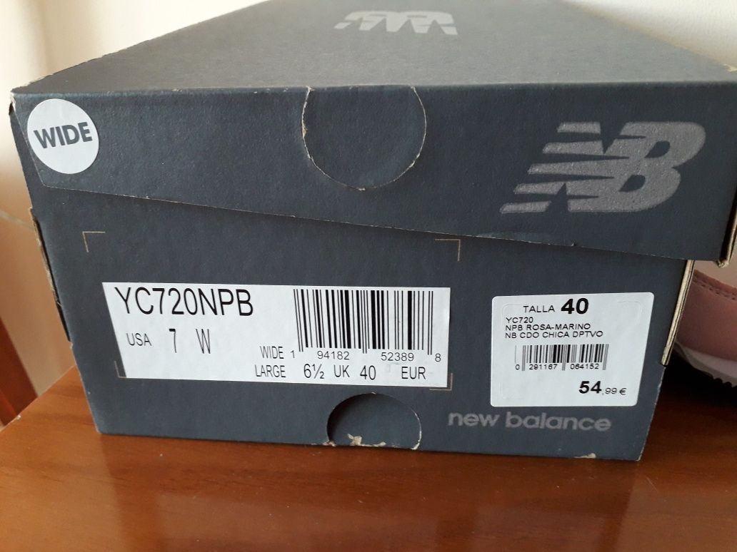 Sapatilhas New Balance novas com etiqueta