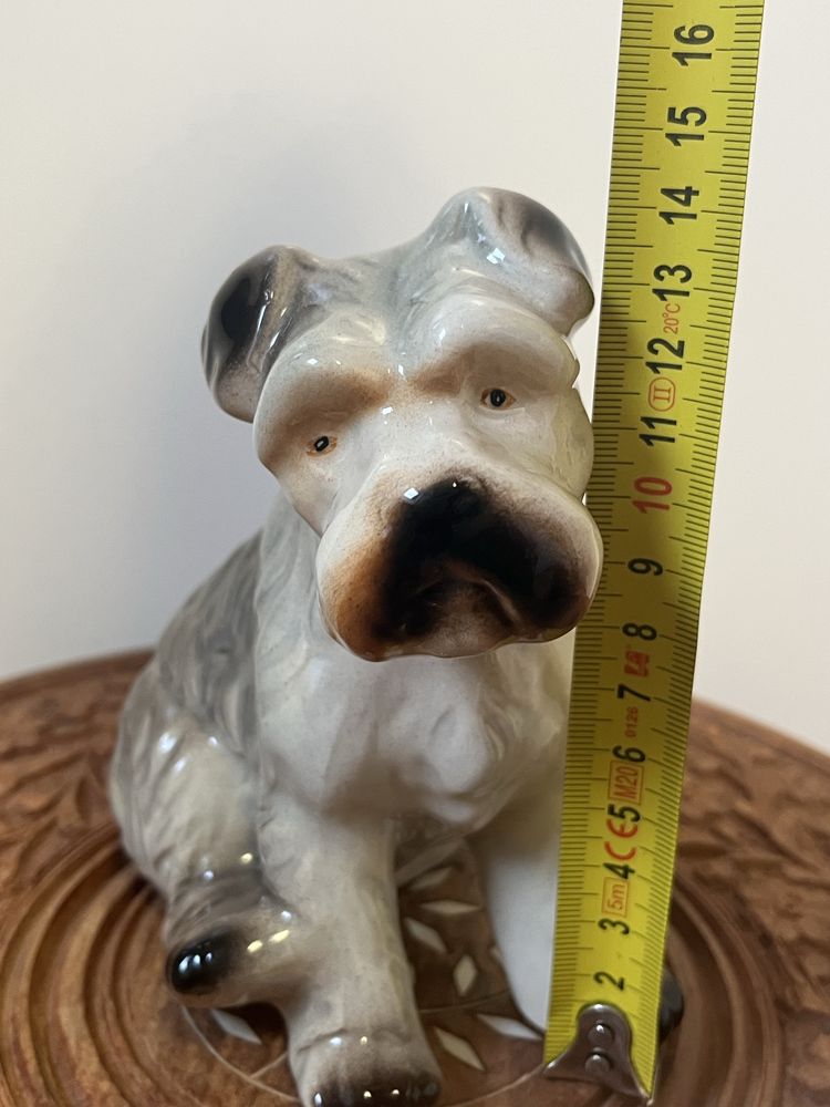 Figurka vintage pies piesek