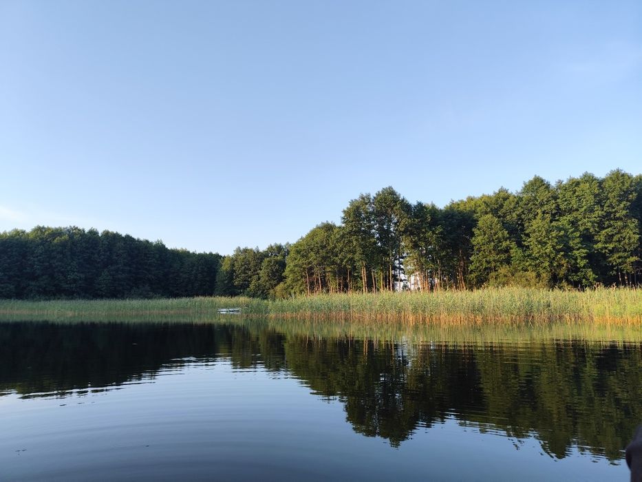Domek holenderski nad jeziorem Lewinko