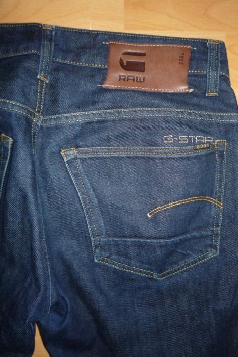 Spodnie męskie młodzieżowe jeans roz M, L * G-Star Raw Denim 3301