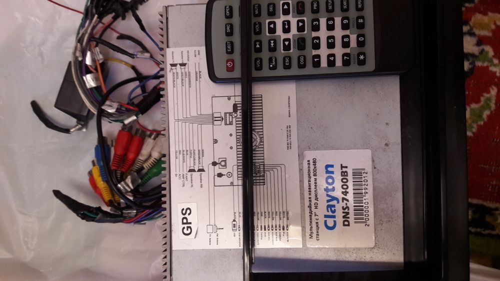 Автомагнитола CLAYTON DNS-7400 BT