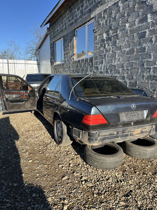 Mercedes W140 салон сидіння