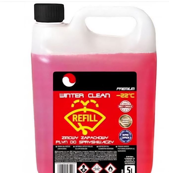 Płyn zimowy zapachowy do spryskiwaczy