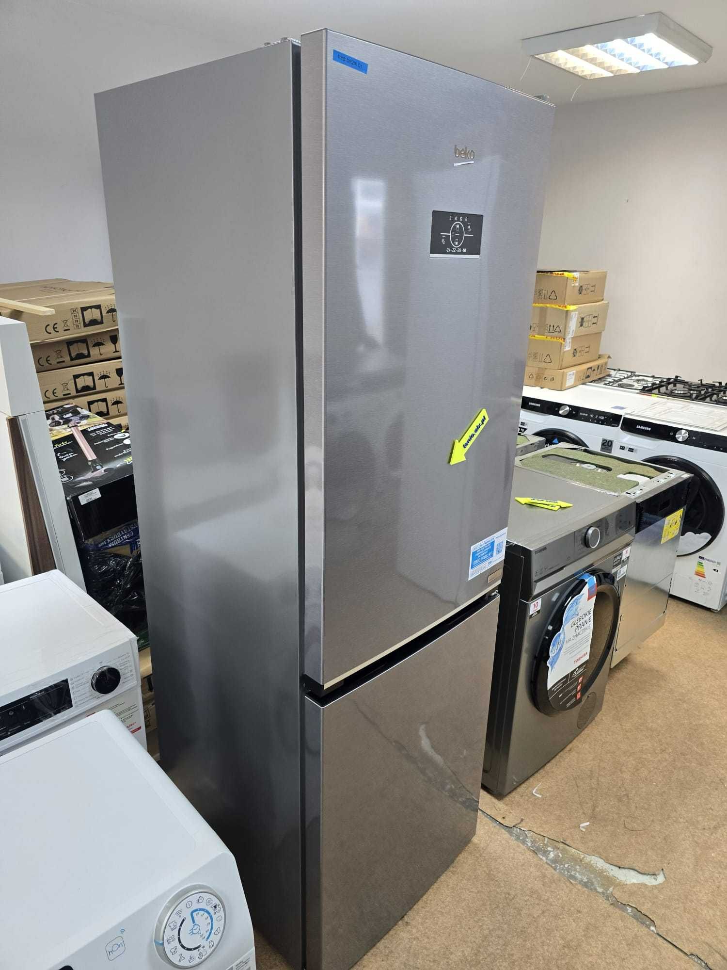 OUTLET nowa Lodówka Beko NoFrost B3RCNA364HXB 186,5 cm gwar 2 lata C1