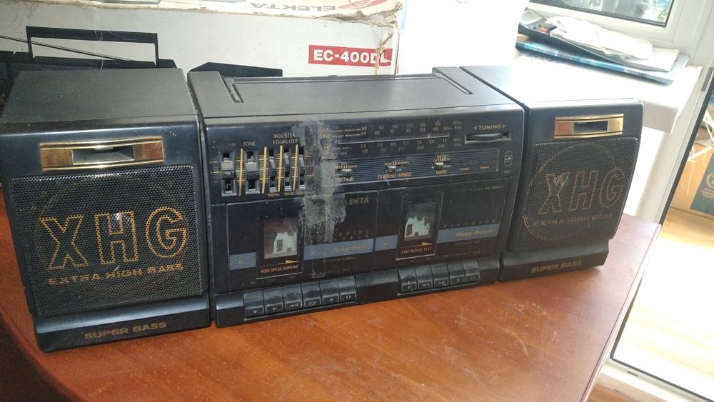 Магнитофон Elekta ec 400 dl под ремонт или на запчасти