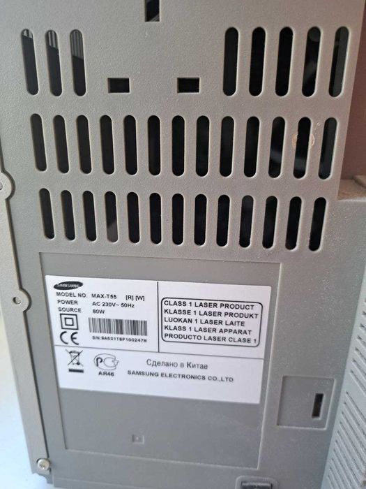 Музичний центр Samsung Max-T55 без колонок