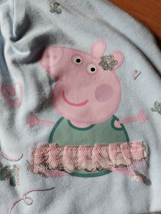 Nowa czapeczka dla dziewczynki Świnka Peppa, rozmiar 54