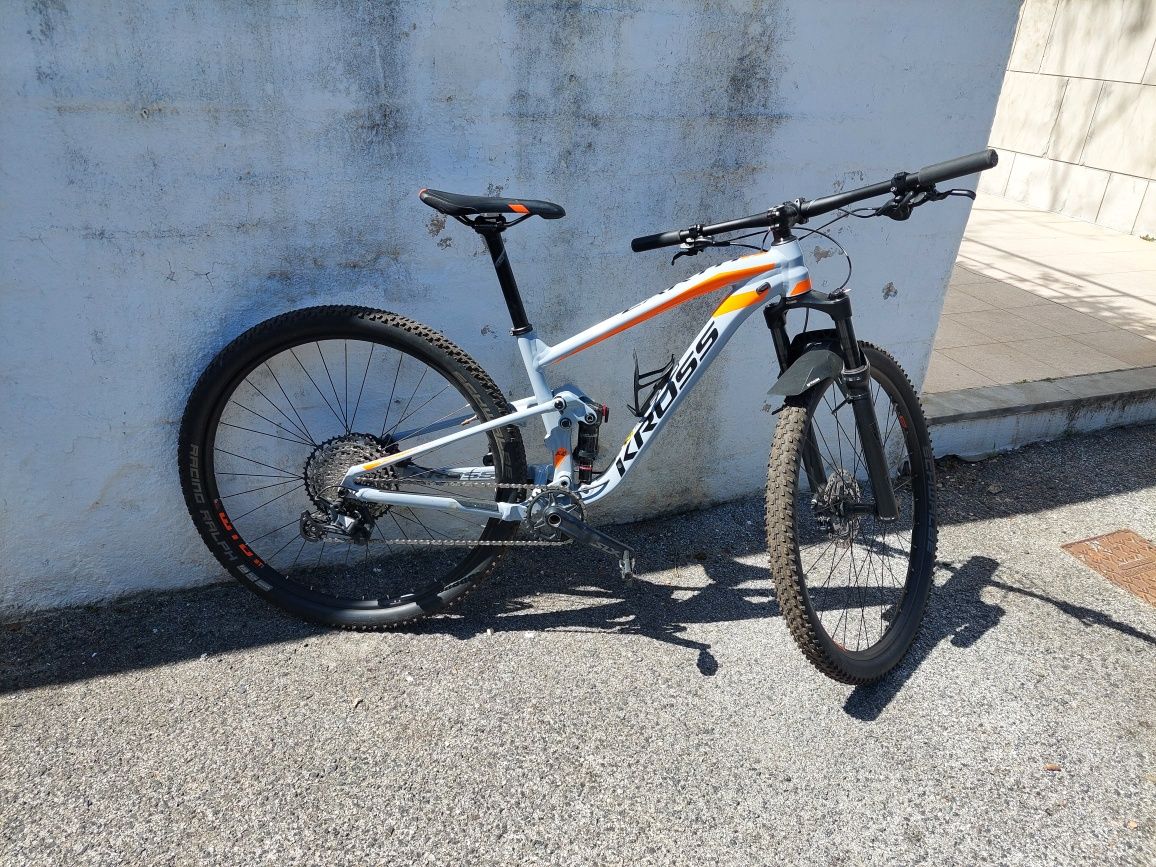 Bicicleta btt dupla suspensão roda 29