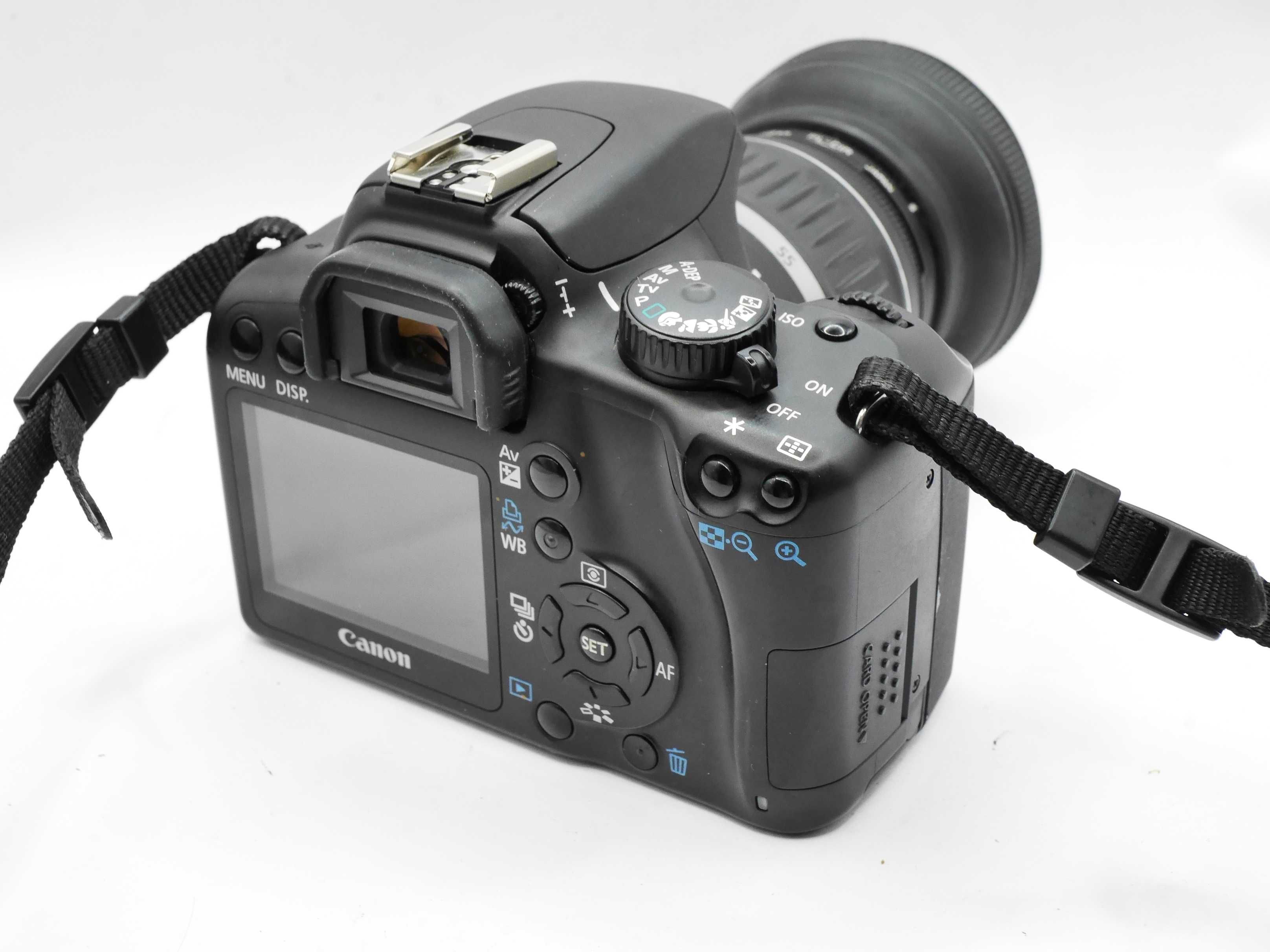 Canon 1000D 18-55 mm 3,5-5,6 5353 klatek polar Hoya plecak gratis