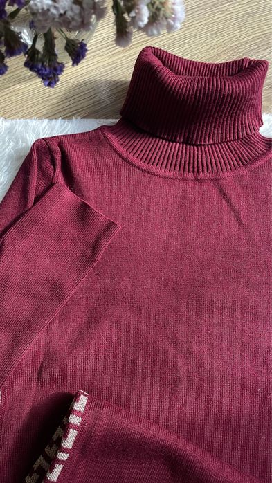 Платье теплое Бордо