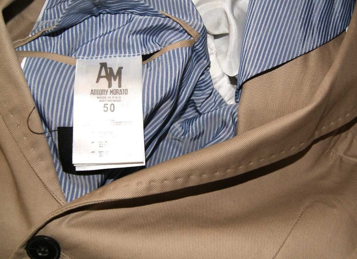 ANTONY MORATO 50 marynarka męska beżowa regular bawełna jak nowa