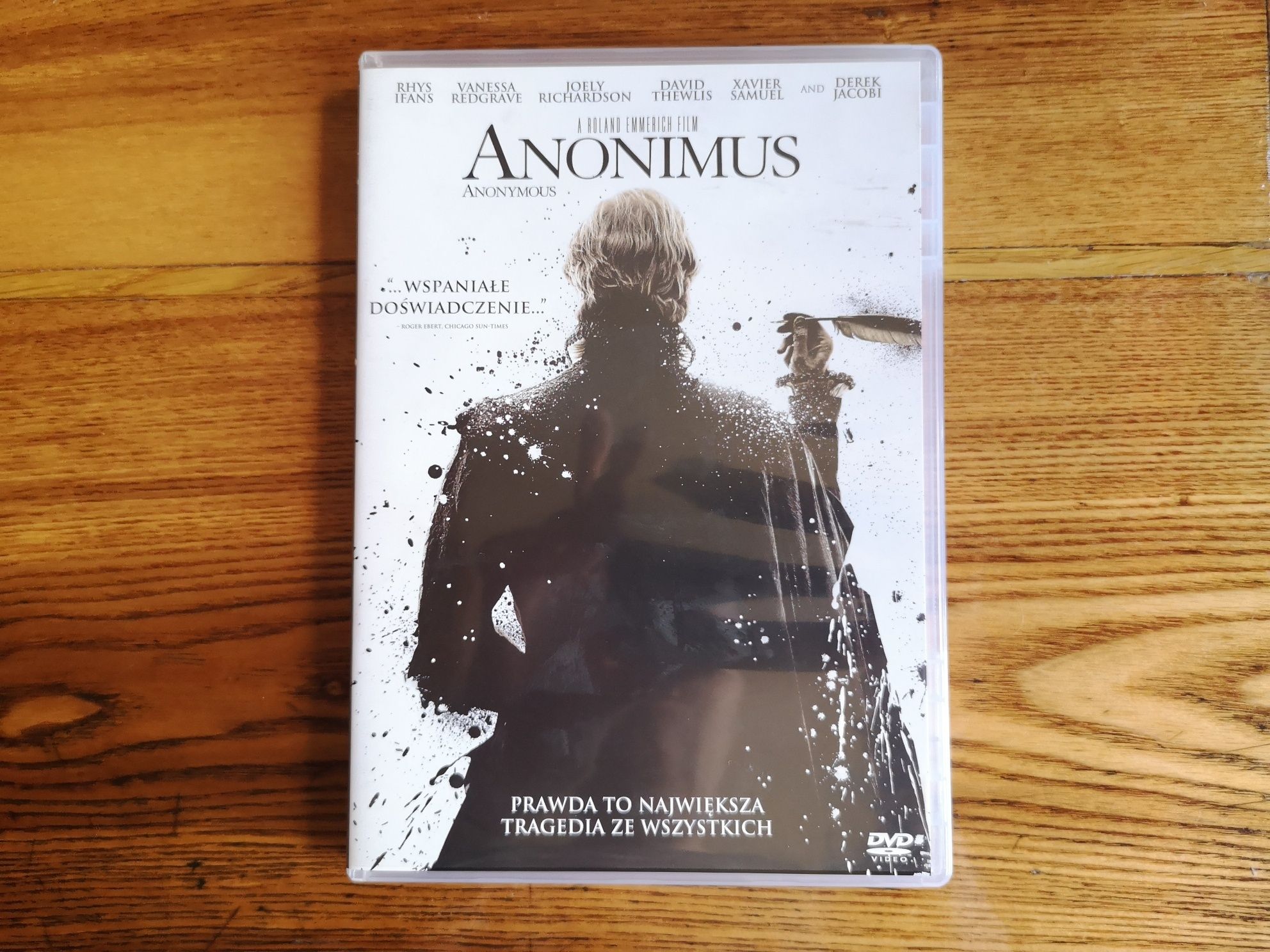 Płyta DVD: Anonimus - Rhys Ifans, Vanessa Redgrave