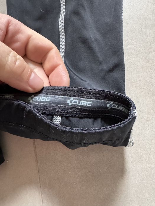 Spodenki rowerowe kolarskie Cube Bib Shorts r.L