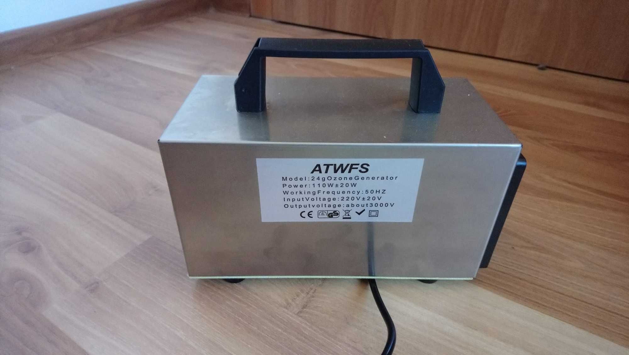 Ozonator 24 g, generator ozonu/ sterowanie po WiFi