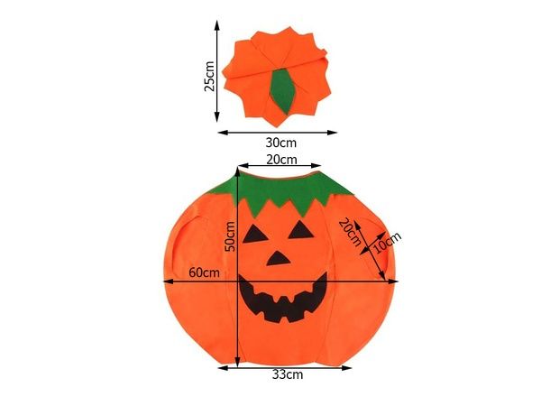 Kostium dyni przebranie strój na halloween dynia dla dzieci