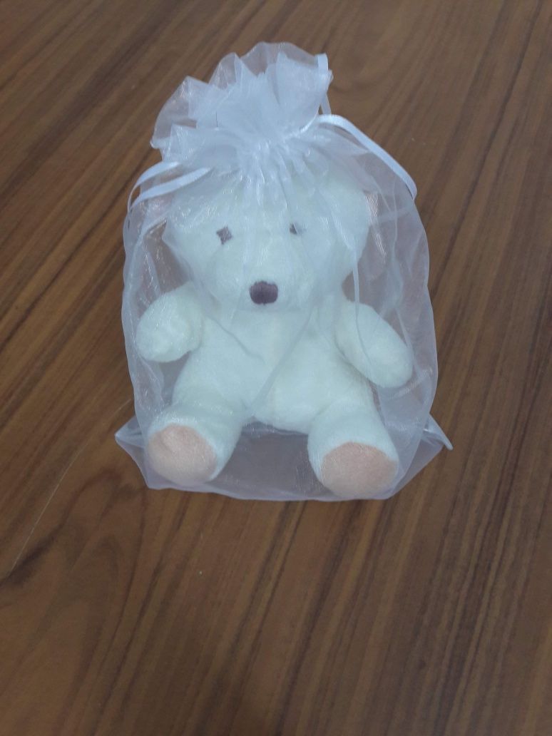 Peluche Ursinho Branco