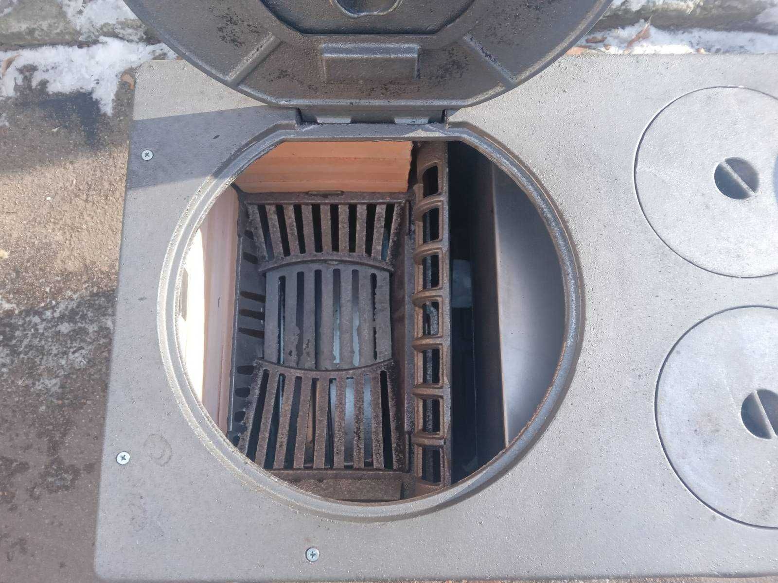 Дров'яна піч-кухня Eforisi EFS-12 з варочною поверхнею та духовкою 8kw