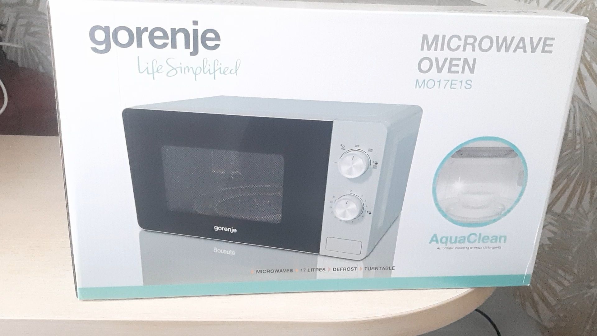 Мікрохвилюва  пічь  Gorenje