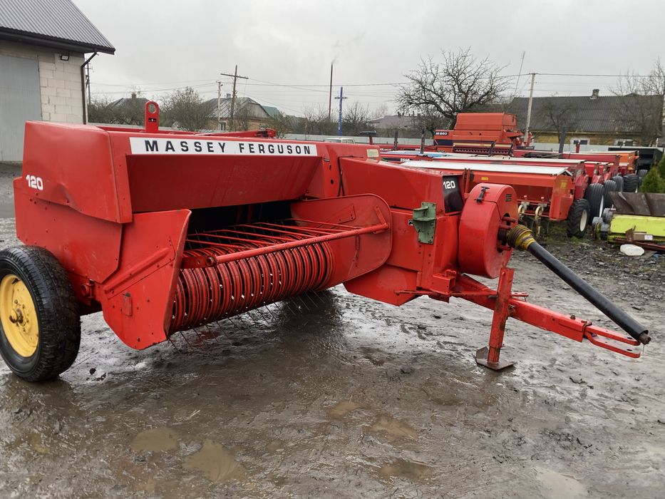 Прес підбирач MASSEY FERGUSON 120 тюковщик Мойсей фергусон є ще велгер
