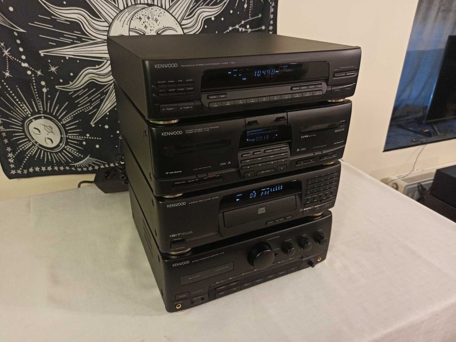Wieża zestaw Kenwood A-45 DP-950 X-45 T-85L