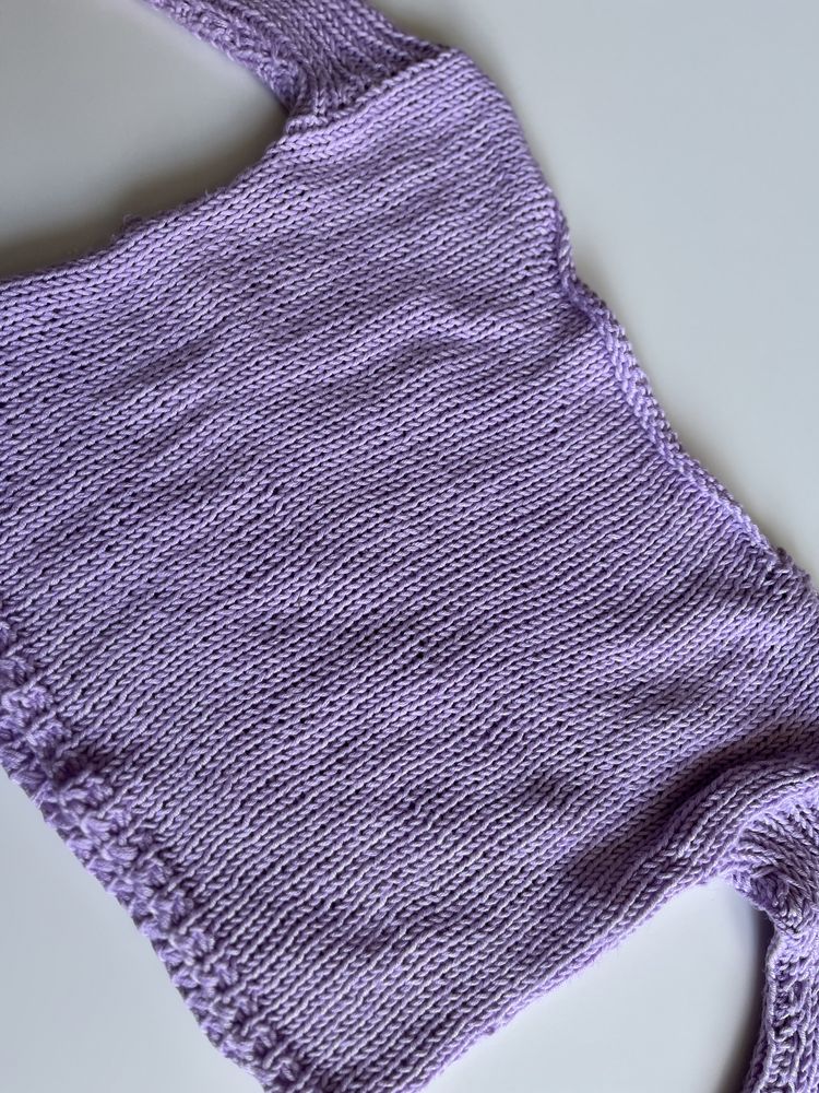 Sweterek sweter niemowlęcy wełniany 68 handmade