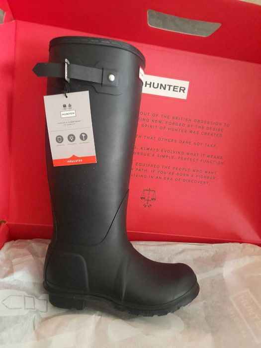 Гумові чоботи Hunter. Нові, 38р