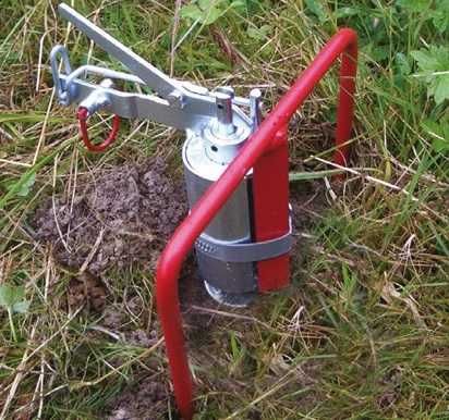 Pułapka gazowa pistolet na krety i nornice+STATYW+NABOJE
