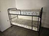Łóżka piętrowe z materacami dobry stan