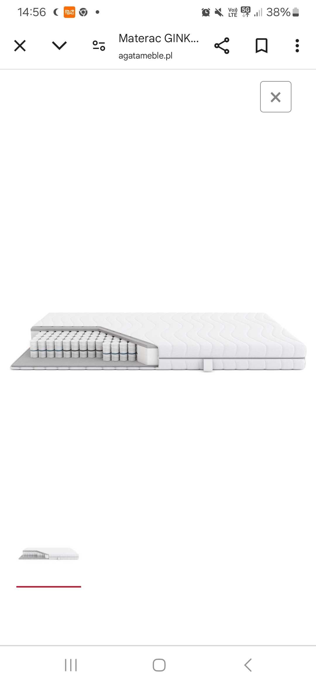 Materace 90x200 Agata meble