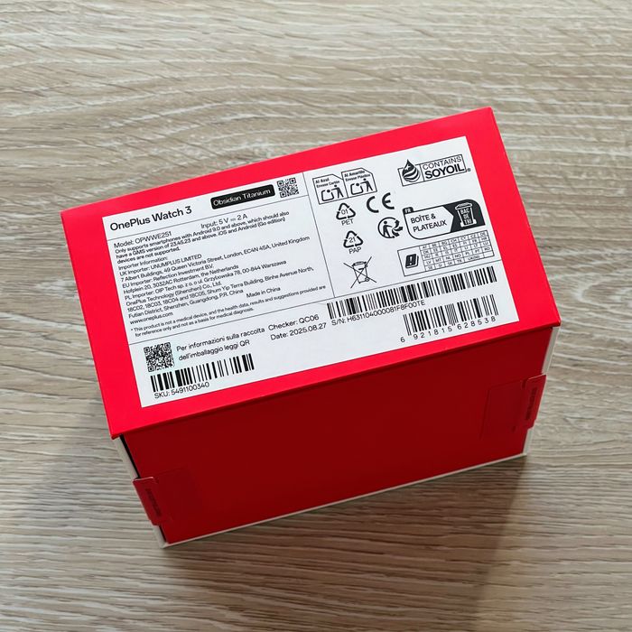 OnePlus Watch 3 Obsidian Titanium