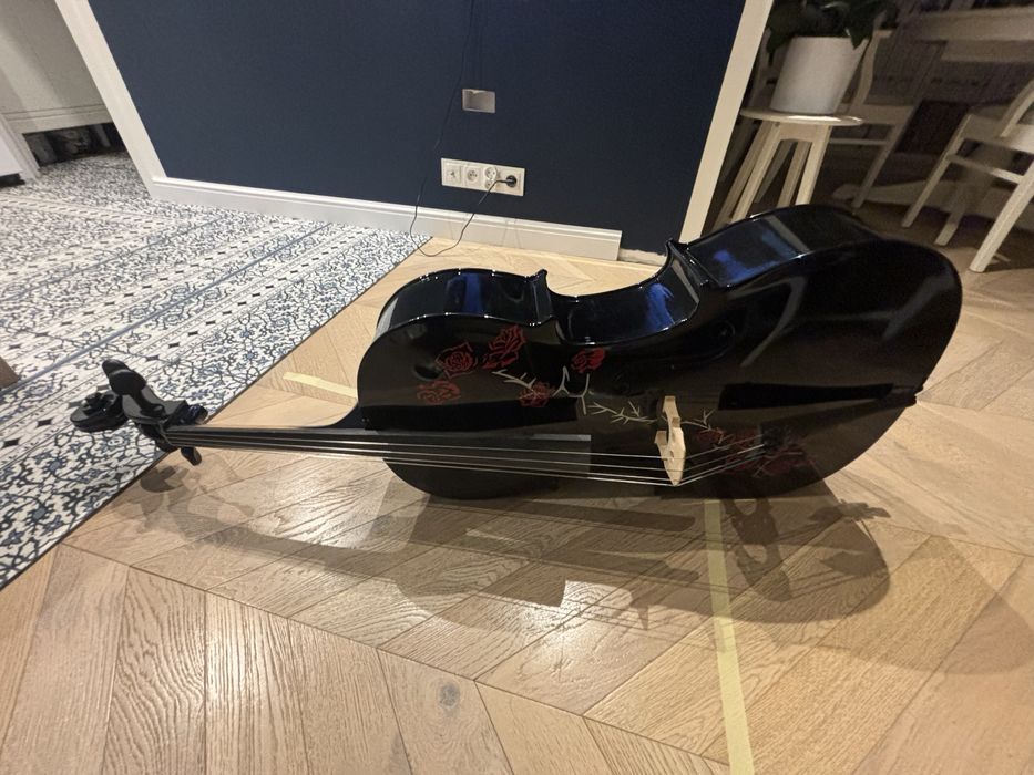 Wiolonczela 4/4 czarny lakier